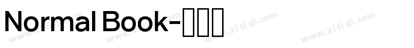 Normal Book字体转换